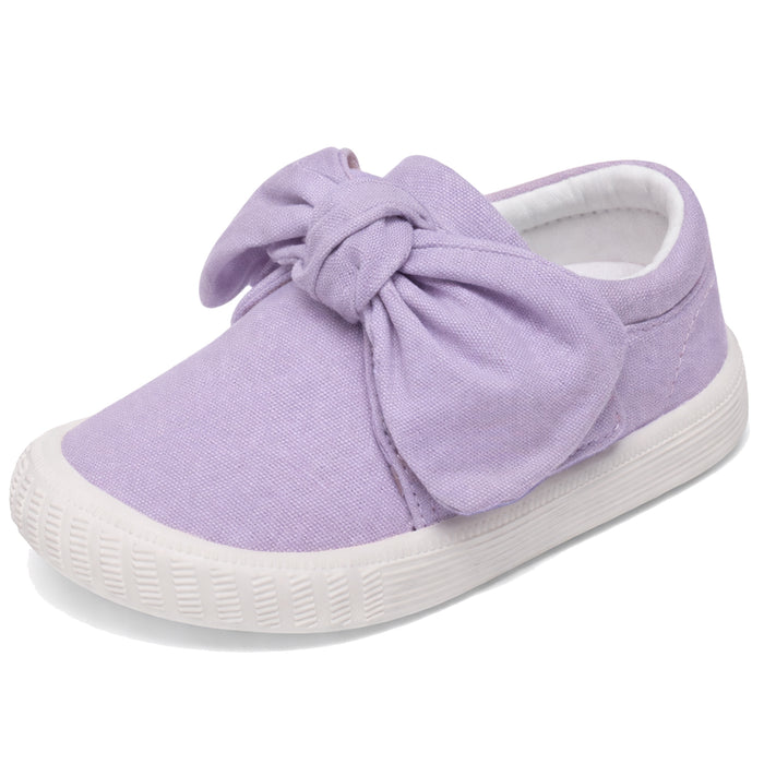 Lavender Bow Baby & Toddler Shoes