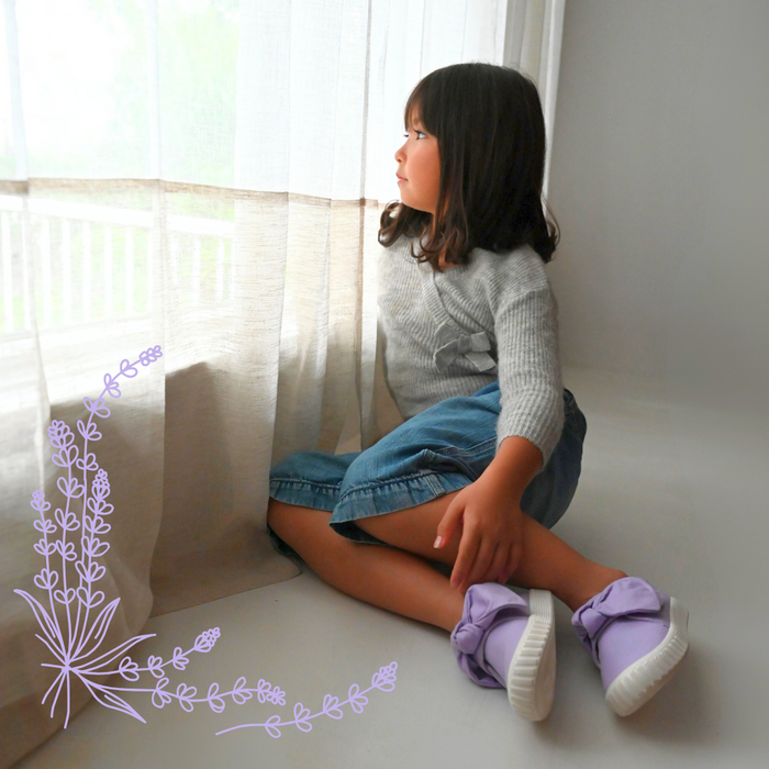 Iris | Purple Bow