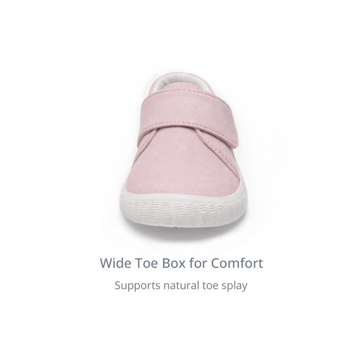 Soft Blush Baby & Toddler Canvas Shoes