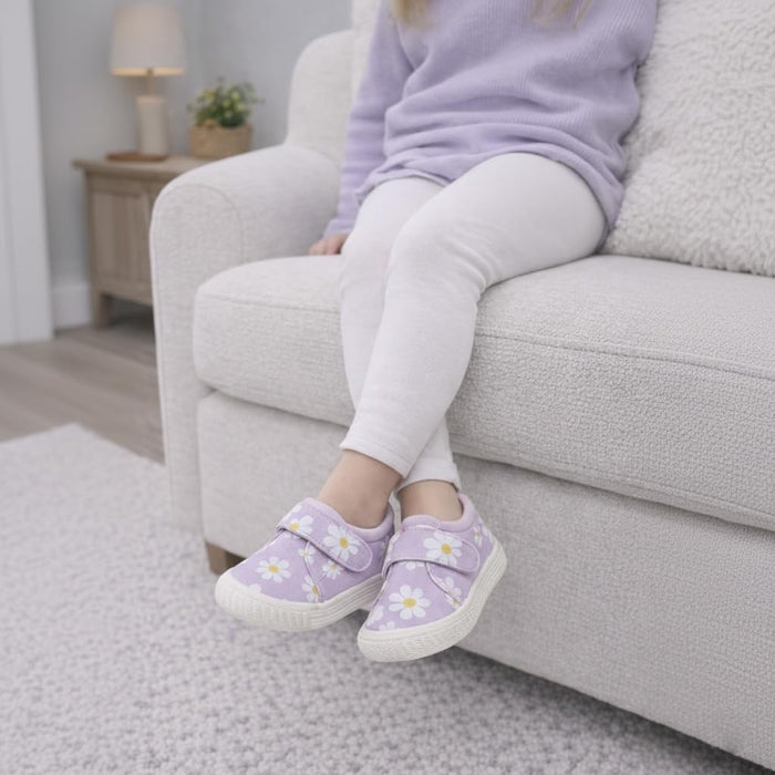 Lavender Daisy Baby & Toddler Shoes