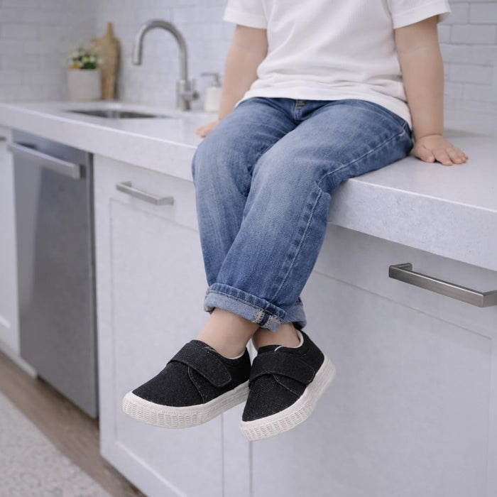 Stone Charcoal Baby & Toddler Shoes