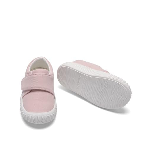 Soft Blush Baby & Toddler Canvas Shoes